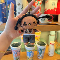 Lusy Store LLC Hello Kitty Plush Toys Travis Scott Plush Anime Miniso Plush Toy Stuffed Animals Soft Plush Children Gifts Plush