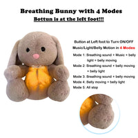 Easter Plush | Soft Breathing Jesus Comfort Toy | 16 in | Lusy Store Bunny 16" - 4 Modes