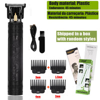 T9 Hair Clipper Repair Beard Shaving Body Hair Trimmer Clippers Electric Machine Men Haircut Machine 0mm Barber Shaver Lusy Store
