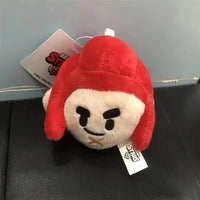 Coc Anime Plush Toy Supercell Anime Peripheral Spike Leon limit 25cm Cotton Kawaii Gifts 10cm 10