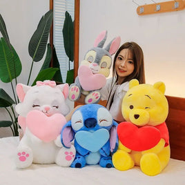 Lusy Store LLC Bugs Bunny Plush &amp; Cartoon Stuffed Toy &ndash; Stitch, Mary Cat, Winnie the Pooh &ndash; 11.8/15.7/19.7/23.6in &ndash; Lusy Store Stuffed Animal