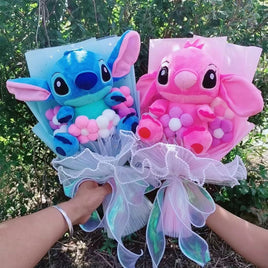 Lusy Store LLC Lilo and Stitch Bouquet &ndash; Stuffed Plush Doll Gift &ndash; Valentine's, Birthday, Christmas &ndash; Lusy Store Bouquet