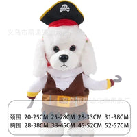 Funny Pet Dog Cosplay Clothes Novelty Puppy Halloween Costumes Sweatshirt Christmas Festival Party Outfit Pet Dress Accessories H
