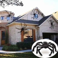 Halloween Decoration Prop Spider Horror Halloween Decoration Party Prop Outdoor Giant Spider Decoration 30-200cm Black Spider