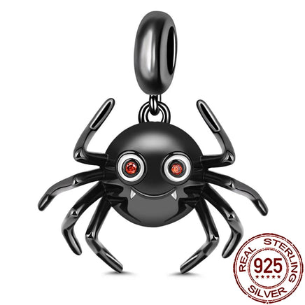 Gothic 2025 Charms 925 Sterling Silver Halloween Nightmare Skull Skeleton Beads Fit Snake Chain Bracelet Necklace DIY Jewelry BMT634