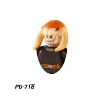 Star Wars Mandalorian Mini Robot Figure Toy - Han Solo, C-3PO, Leia, Darth Vader, Boba Fett Blocks PG716