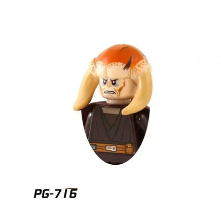 Star Wars Mandalorian Mini Robot Figure Toy - Han Solo, C-3PO, Leia, Darth Vader, Boba Fett Blocks PG716