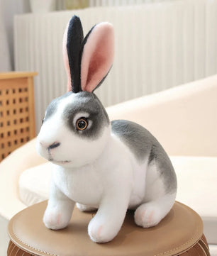 Fluffy Easter Bunny Plush Toy | Long Ear Rabbit Pillow | 9.4-11.8 in | Lusy Store