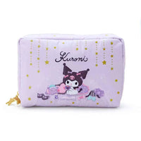 Japanese sanrio cinnamoroll my melody cute cartoon makeup bag Kurome pencil bag waterproof storage bag anime Christmas gift Kuromi