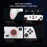 GameSir Nova Lite Wireless Gamepad Controller with Bluetooth, Dongle, Wired for Switch, Android, IOS, PC & Steam Games Lusy Store