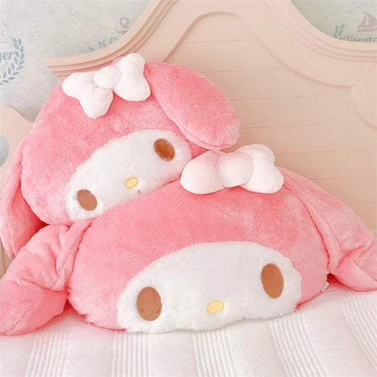 Lusy Store LLC My Melody Plush Toy Big Size Hug Pillow Comfortable Back Cushion Lovely Plush