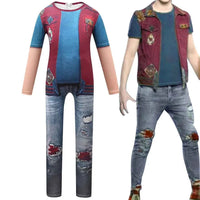 New Halloween Costumes for Kids Zombies 2 Addison Cosplay Girls Eliza Outfits Party Bodysuit Jumpsuits Children Carnival Clothes 4547