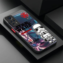 Luxury Stars W-Wars Case For Xiaomi Redmi Note 14 13 12 11 Pro Plus 5G 12S 11S 10S 10 9 Redmi 14C 13C 12C 12 4G A3 A3X PC Cover As picture