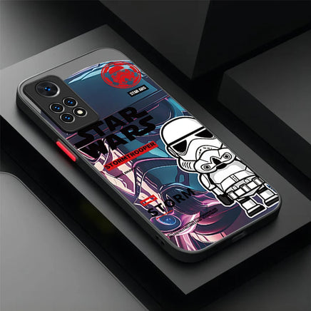 Luxury Stars W-Wars Case For Xiaomi Redmi Note 14 13 12 11 Pro Plus 5G 12S 11S 10S 10 9 Redmi 14C 13C 12C 12 4G A3 A3X PC Cover