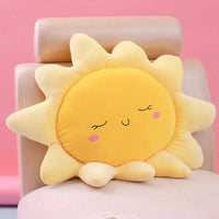 Creative Rainbow Plush Toys Fantastic Sky Series Pillow Stuffed Sun Cloud Soft Shell Sofa Cushion Gift 42cm Sun