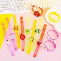 12Pcs Cute Glow Bracelet Toy Kindergarten Prizes Kids Birthday Party Favor Package Pinata Fillers The Perfect GiftFor Kids