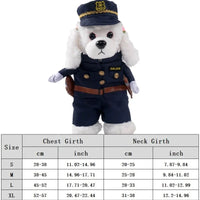 Funny Dog Clothes Sweatshirt Set Cosplay Big Suit Pet Clothes Party Costume Face Cloth Comical Outfits Halloween Dress Jumpsuit E