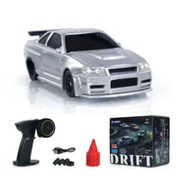 JIABAILE 4301/02/03/04 RTR 1/43 2.4G 4WD Drift RC Car Mini Race Radio Control High-Speed Motor on-Road Racing Vehicle Model Toy JIABAILE 4304
