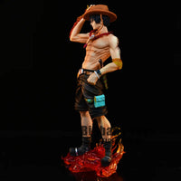 Lusy Store LLC One Piece Figure Ace Figure PVC 23cm Collectible Statue Model Toys Gifts Action Figure