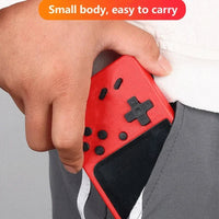 A Red Retro Classic Games Children's Handheld Small Game Console With 400 Game Charging Can Be Connected To The TV Lusy Store