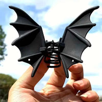 Halloween Party Cool Bat Lady Metal Hairpin Punk Style Ball Party Braiding Small Design Shark Clip Dress up Hair Accessories
