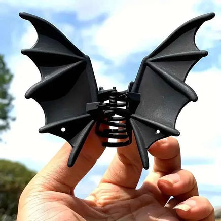 Halloween Party Cool Bat Lady Metal Hairpin Punk Style Ball Party Braiding Small Design Shark Clip Dress up Hair Accessories