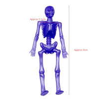 15/25PCS Stretchable Skeleton Man Party Favors for Kids TPR Soft Rubber Zombie Horror Doll Stress Relief Toy Halloween Gifts
