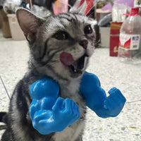 Cat Halloween Costumes 3D Printed Pet Muscle Hanging Arm Creative Cat Dog Dress-Up Prop Cats Accessory Pet Cosplay Muscle Toy