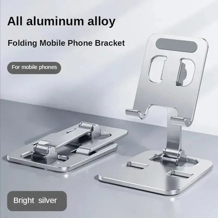 Tablet Holder Universal Aluminum Alloy Portable For iPad Adjustable Flexible Folding Lazy Desktop Live Mobile Phone Stand Mount Lusy Store
