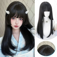 OLACARE Synthetic Super Long Curly Lolita Wig With Bangs 120cm Blonde White Pink Cute Fake Hair Women Halloween Cosplay Wigs #1B