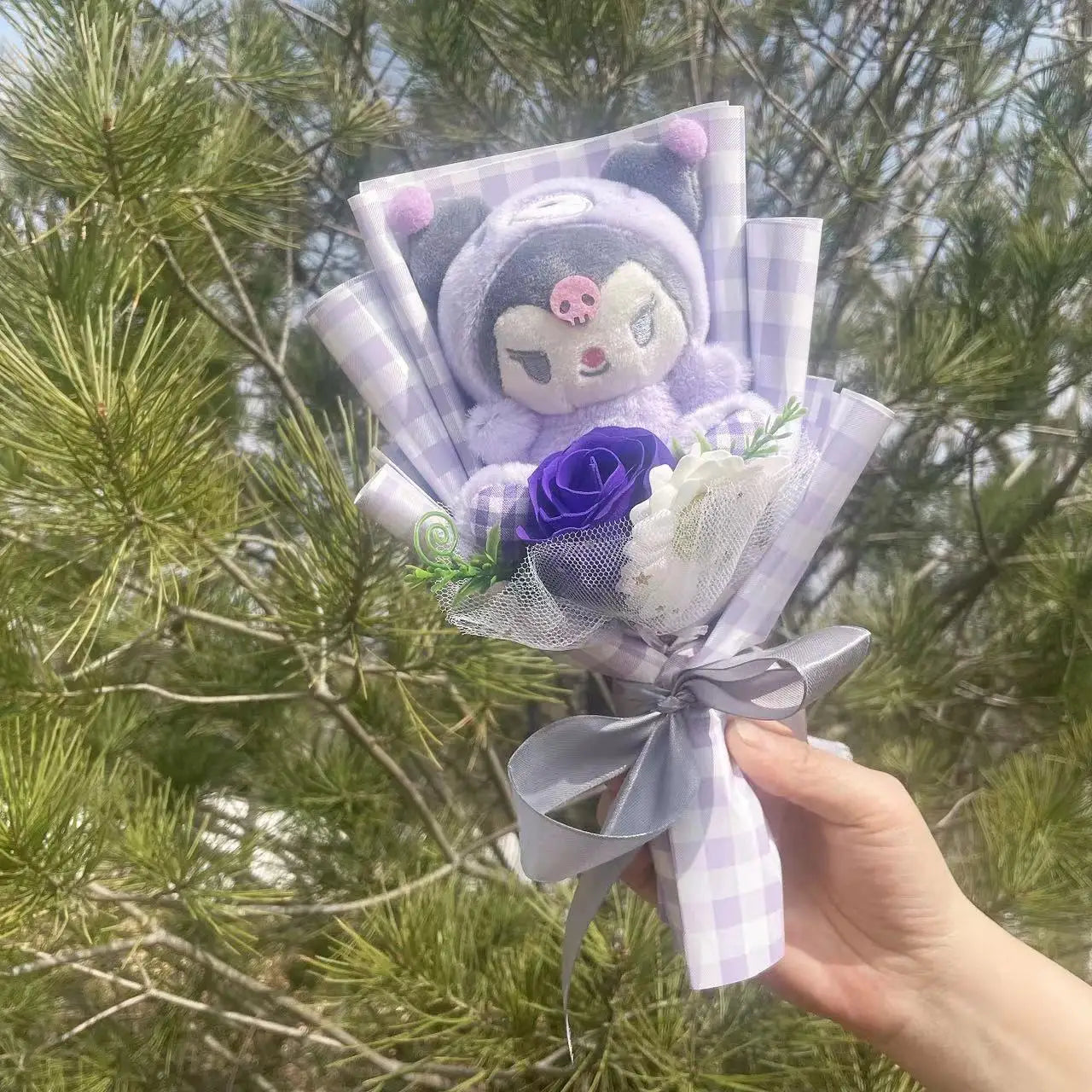 Sanrio Bouquet Plush Toy with My Melody and Cinnamoroll at Lusy Store