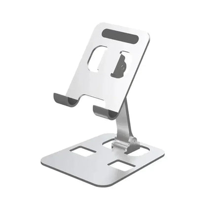 Tablet Holder Universal Aluminum Alloy Portable For iPad Adjustable Flexible Folding Lazy Desktop Live Mobile Phone Stand Mount Lusy Store