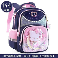 Sanrio Cute Kuromi Melody Cinnamoroll Large Capacity Backpack Boys Girls Cartoon Hello Kitty Kawaii Canvas Schoolbag 2024 Cute 6