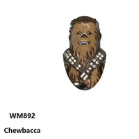 Star Wars Mandalorian Mini Robot Figure Toy - Han Solo, C-3PO, Leia, Darth Vader, Boba Fett Blocks WM892