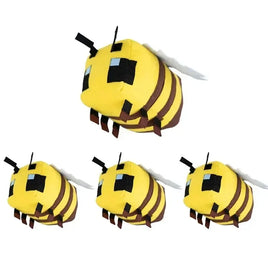 Lusy Store LLC Minecraft Bee Plush | Soft Stuffed Honeybee Toy | 8-10 in Stuffed Animal