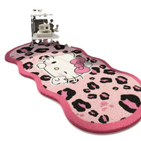 Hello Kitty Bedroom Window Stain-resistant Carpet Home Living Room Sofa Non-slip Mat Cloakroom Mat.