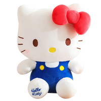 Hello Kitty Stuffed Toys Plushier Soft Pillow Gifts For Girls Kawaii Hello Kitty Plush Dolls Blue 20cm (8inch)
