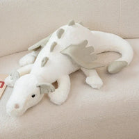 Dragon Plush Toys Stuffed Dinosaur Flying Wings White Pink Green Blue Dragons Birthday Gift for Boy White