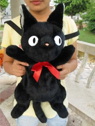 Black Cat Backpack Plush Jiji Plush Soft Stuffed Animal Cute Decor Toy Gifts 45x21cm bag