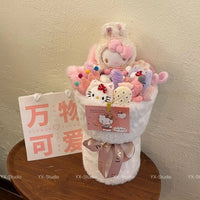 Hangyodon Bouquet Cinnamoroll Kuromi Pompompurin Hello Kitty Pochacco My Melody Birthday Gift Hello Kitty