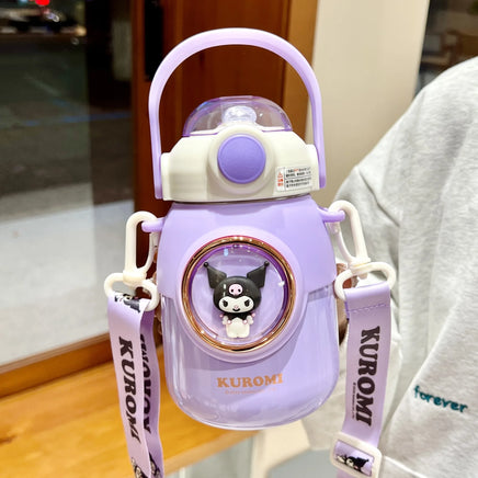 Sanrio Kuromi, Cinnamoroll 700ml Vacuum Thermos Cup - Kids School Straw Kettle AA 4Doll 700ml