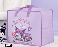 Hello Kitty Quilt Storage Bag Large Capacity Sanrio Kuromi Children's Cartoon Kindergarten Handheld Quilt Bags Moving Bags Lusy Store