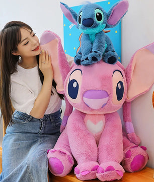 Lusy Store LLC Lilo & Stitch Kawaii Girl Plush Dolls Cute Angel Large Plush Gifts Plush