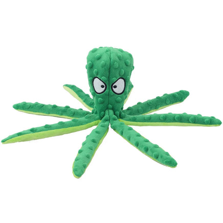 Interactive Pet Plush Toy, Cartoon Octopus with Fish Skin & Squeaky Sound, Chew Toy for Dogs & Cats