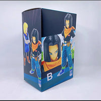 Lusy Store LLC Dragon Ball Z Android 17 18 PVC Action Figures Collection Model Toys for Children Gifts Action Figure