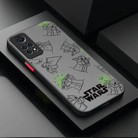 Luxury Stars W-Wars Case For Xiaomi Redmi Note 14 13 12 11 Pro Plus 5G 12S 11S 10S 10 9 Redmi 14C 13C 12C 12 4G A3 A3X PC Cover