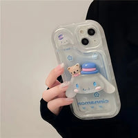 Sanrio Cute Melody Phone Case for Samsung Galaxy S24, S23, S22, S21, S20, Note20 C