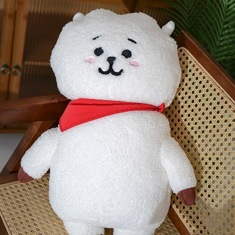 Lusy Store LLC Giant Sheep Plush Toy Lovely Alpaca Stuffed Doll Lovely Room Decor Sofa Cushion Bed Pillow Gift For Girl Plush