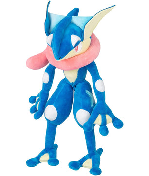 Lusy Store LLC Greninja Plush Toy Pokemon Froakie Evolution Frog Ninja Stuffed Doll Christmas Gifts for Kids Plush