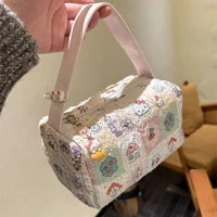 Storage Bag Anime New Sanrio Hello Kitty Convenience Makeup And Toilet Bag Travel Storage Bag Large Capacity Christmas Gift
